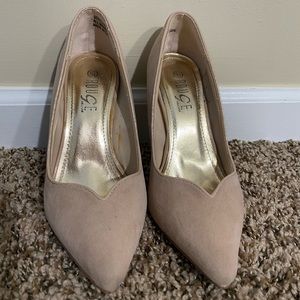 Rouge Blush Pink Heels